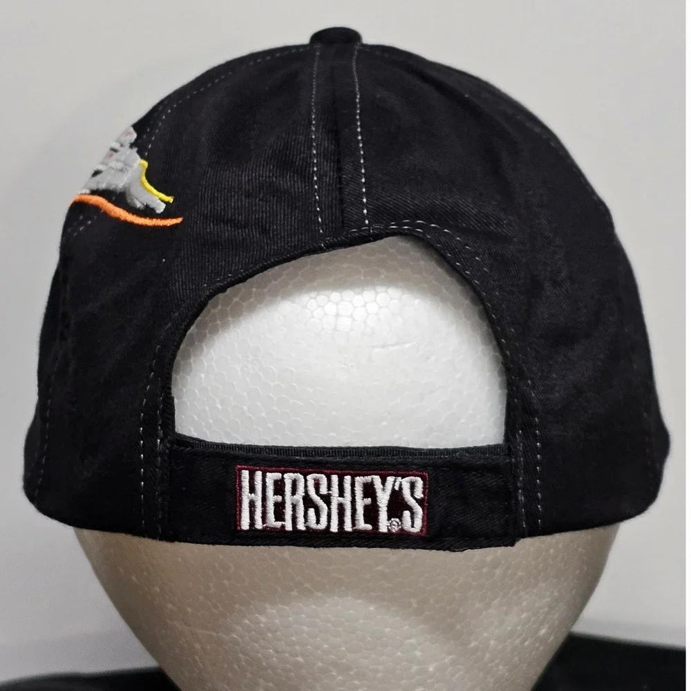 NEW Hershey's‎ Racing Number # 3 Black Embroidered Baseball Cap Men's NASCAR
